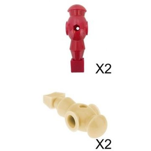 4x Jeu de figurines de table de football homme baby-foot YD5091