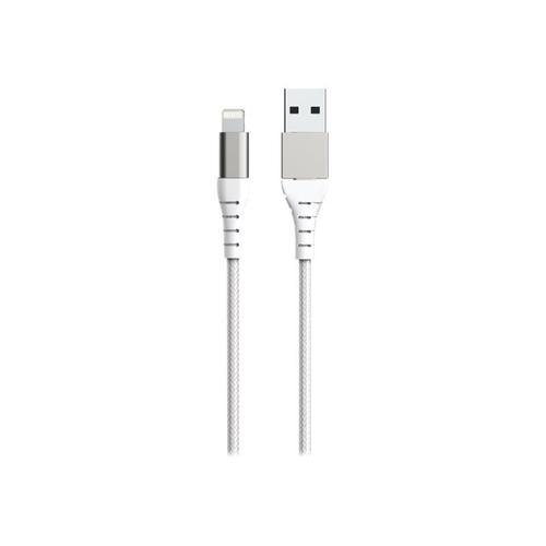 Force Power - Câble Lightning - USB mâle pour Lightning mâle - 1.2 m - blanc