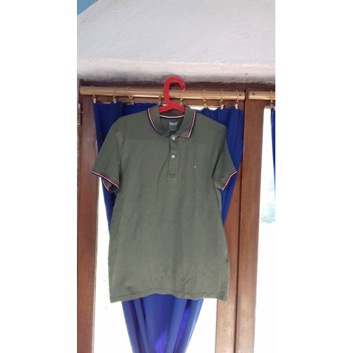 Polo Celio Vert Olive Taille S