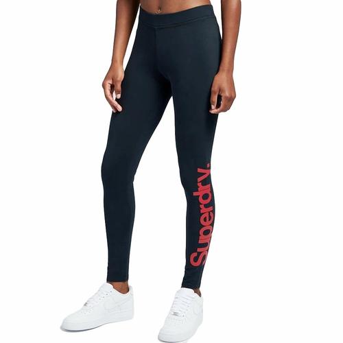 Legging Superdry Core Logo Graphic Femme Bleu