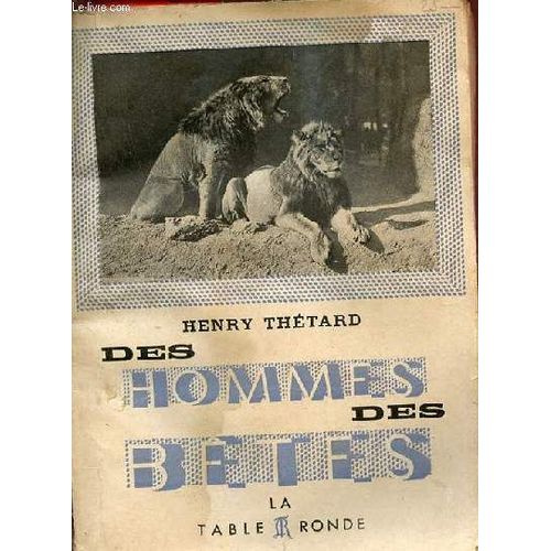 Des Hommes Des Bêtes - Le Zoo De Lyautey.