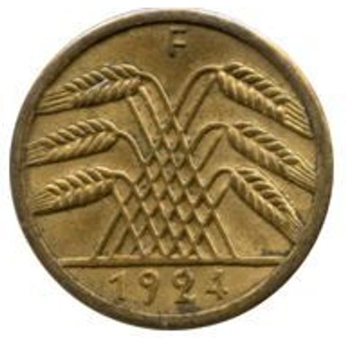 Pièce 5 Reichspfennig Allemagne - 1924 F
