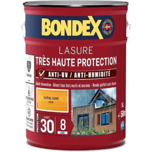 lasure pour bois trés haute protection 8 ans chene doré 5L Bondex