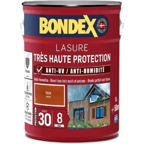 lasure pour bois trés haute protection 8 ans teck 5L Bondex