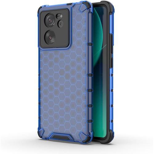 Coque Pour Xiaomi Mi 13t 5g / Mi 13t Pro 5g Housse, Étui De Caoutchouc Tpu Souple Antichoc En Silicone Renforcer La Version Avec Quatre Angles Protection De La Caméra - Bleu