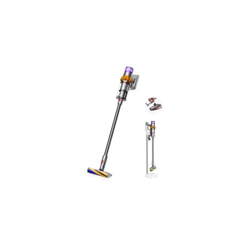 Dyson V15 Detect Absolute Extra - Aspirateur - balai/à main (2-en-1) - sans sac - 660 Watt - sans fil