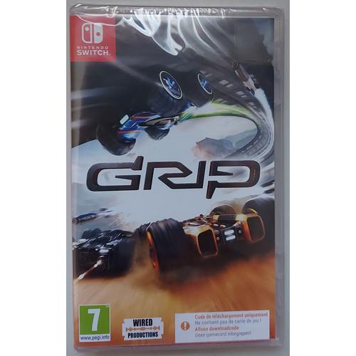 Grip Combat Racing Pour Switch - Code De Téléchargement Ne Contient Pas De Carte De Jeu -