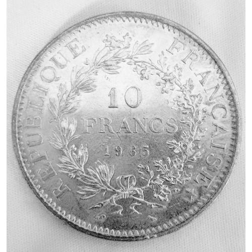 10 Francs Hercule 1965 (Argent)