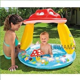 Intex Piscine Familiale Avec Sieges 229x229x66 Cm Rakuten