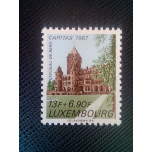 Timbre Luxembourg Yt 715 Princes Et Princesses 1967 ( 0060705 )