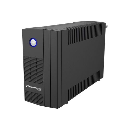 PowerWalker Basic VI 650 SB - Onduleur - CA 162 - 290 V - 360 Watt - 650 VA - 5 Ah - USB - connecteurs de sortie : 2