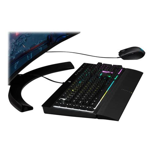 CORSAIR PRO GAMING BUNDLE - Ensemble clavier et souris - backlit - USB - Français