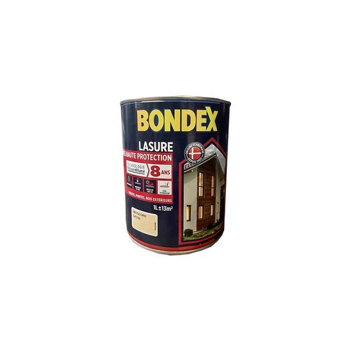 Lasure BONDEX Très Haute Protection 8 ans Polyuréthane Incolore