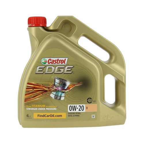 Castrol Edge 0w-20 V, Huile Moteur, 4l