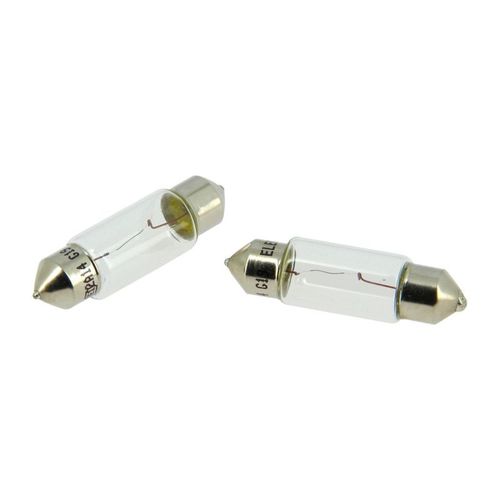 Xltech 2 Navettes C5w 12v Éclairage Plaque Plafonnier Boîte À Gants Coffre