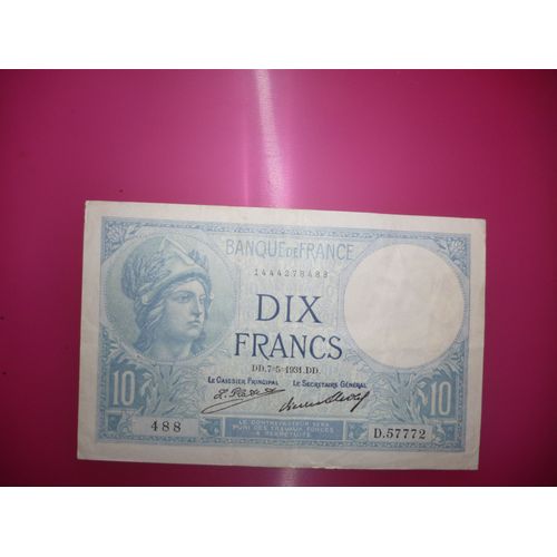Ancien Billet De Banque