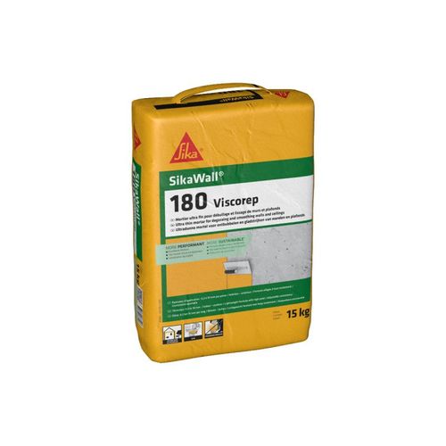 Mortier SIKA SikaWall 180 Viscorep - 15 kg
