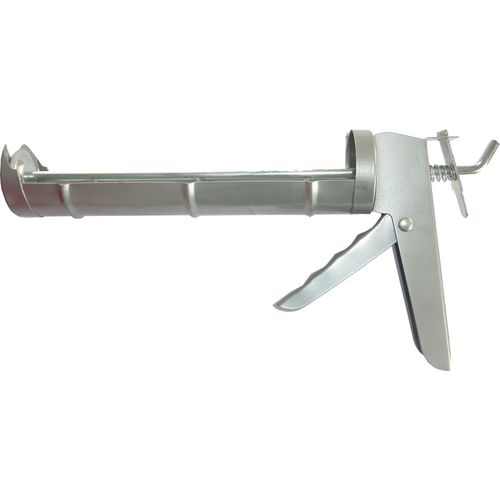 Pistolet pour cartouche mastic acier gris