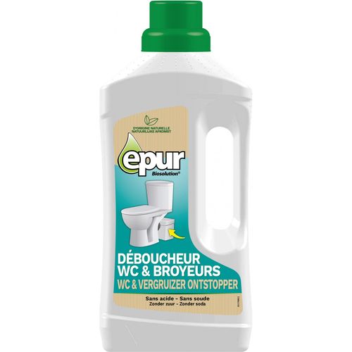 Déboucheur pour WC et broyeur EPUR, 1 l