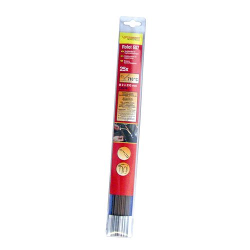 Lot de 25 brasures cuivre / phosphore 333 mm Rolot 607 ROTHENBERGER