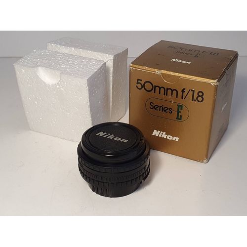 Nikon Series E 50mm f/1,8 - 50 mm 1.8 Pancake Lens monture F