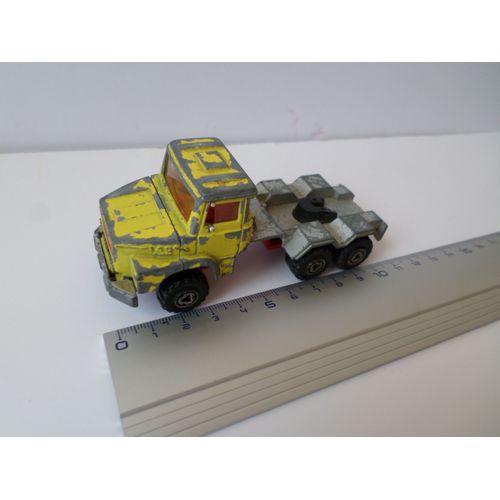 Camion Tracteur Scania Modele Jaune 140-Majorette