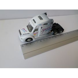 Camion Tracteur Blanc N° 28 Sport Action