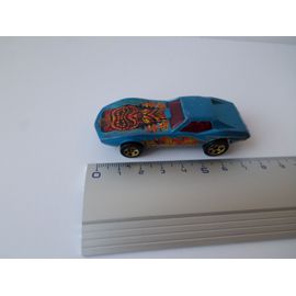 Chevrolet Coupe Modele Corvette Bleu Sorcier Sur Capot-Hot Wheels