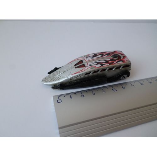 Dragster Modele Gris Low Flow Futuriste-Hot Wheels