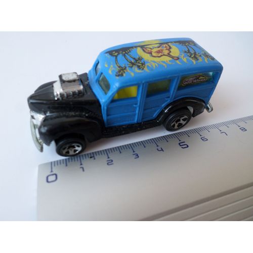 Dragster Modele Camionnette Bleu Palmiers Sur Toit-Hot Wheels