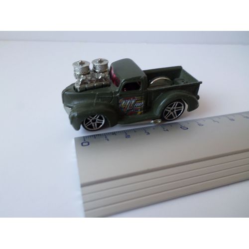 Dragster Modele Pick Up Ford N° 41 Kaki-Hot Wheels
