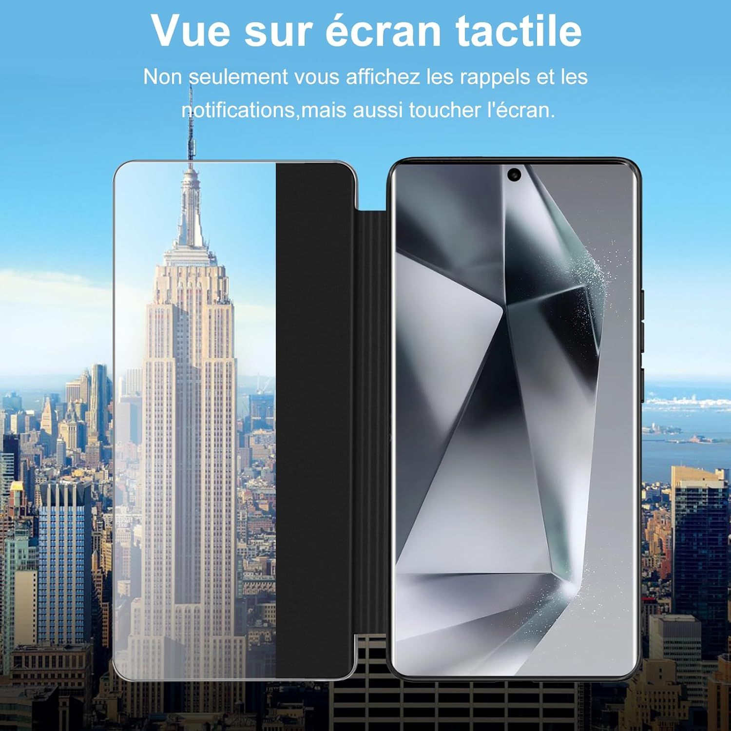 Coque S24 Ultra Clear View Cover Coque Pour Samsung Galaxy S... - 4