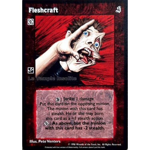 Carte Vampire - Fleshcraft 1995