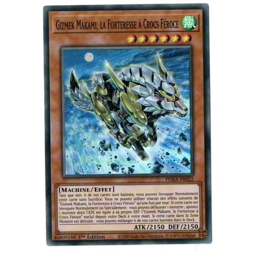 Yugioh! Gizmek Makami, La Forteresse À Crocs Féroce Phra-Fr022