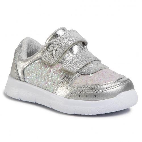 Baskets Clarks Ath Sonar T 261496486 Argent