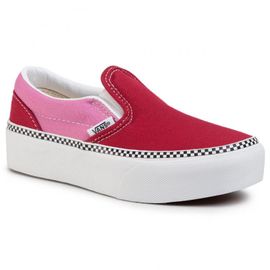 Baskets Vans Classic Slipson P Vn0a3tl1wvx1 Rouge