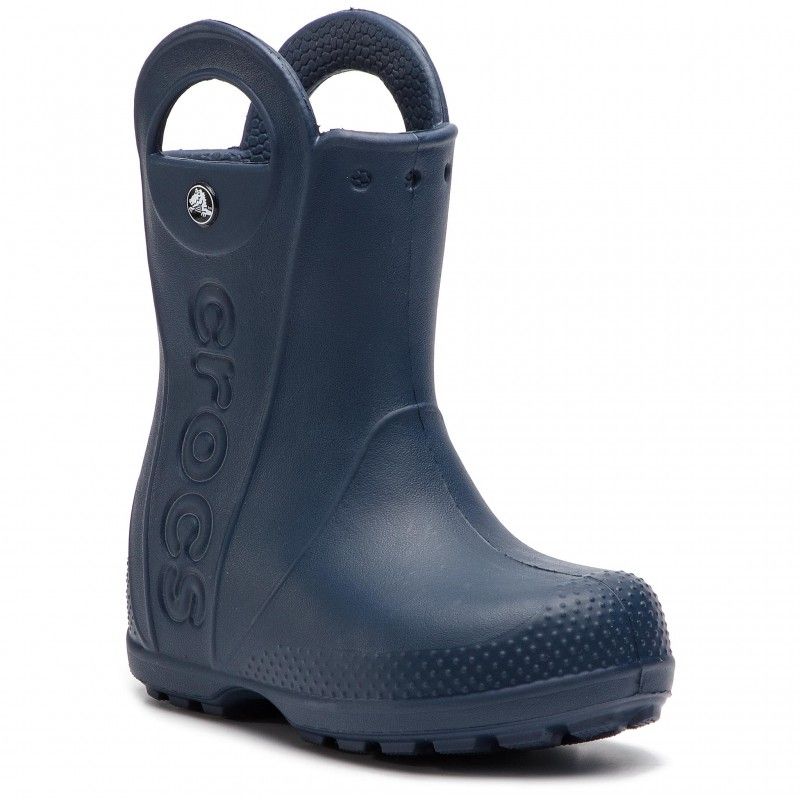 Bottes De Pluie Crocs Handle Rain Boot Kids Bleu