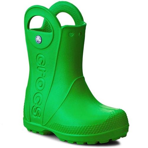 Bottes De Pluie Crocs Handle It Rain Boot Kids 12803 Vert1/2
