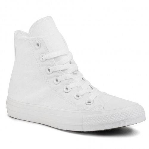 Ctas Hi Mono Toile Mixte Adultes Converse Ctas Hi Mono Toile Blanc