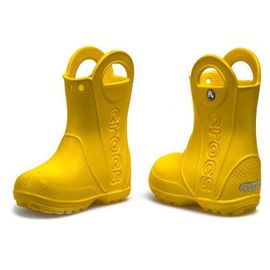Bottes de Pluie Crocs Handle It Rain 12803 Jaune 33 1/2 Rakuten