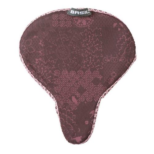 Couvre Selle Velo Basil Boheme Rouge Figue (28x23cm) Waterproof