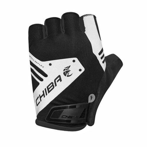 Gants Velo Court Adulte Chiba Air Plus Reflex Noir Protect Canal Carpien (Paire) M