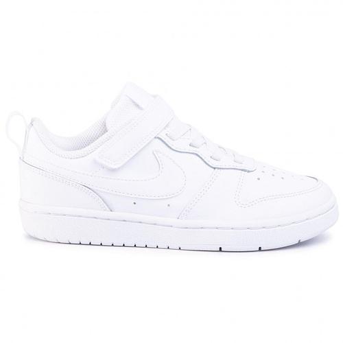 nike baskets court borough low 2 blanc