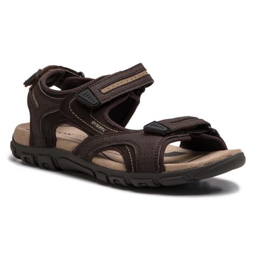 Geox Sandal Strada Sandales Homme Marron