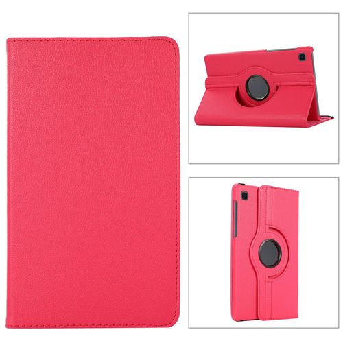Housse Rose Rotative Pour Samsung Galaxy Tab A7 Lite 8.7 Pouces 2021 (Sm-T220/T225) - Etui Coque De Protection 360 Degrés Tablette Pour New Galaxy Tab A7 Lite 8.7 Pouces 2021 T220/T225 - Accessoires Pochette Xeptio