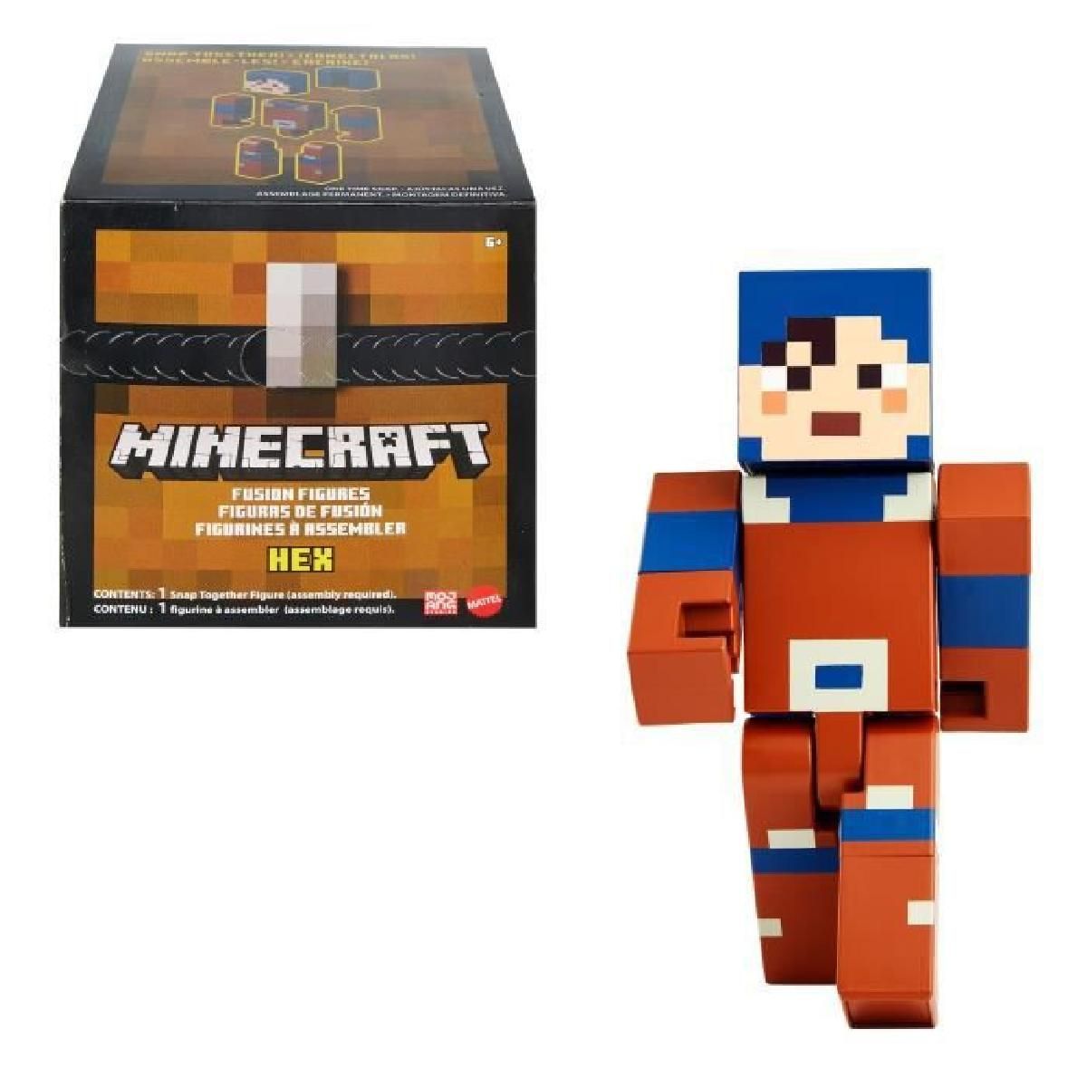 Minecraft Figurine Hex 20 Cm A Construire