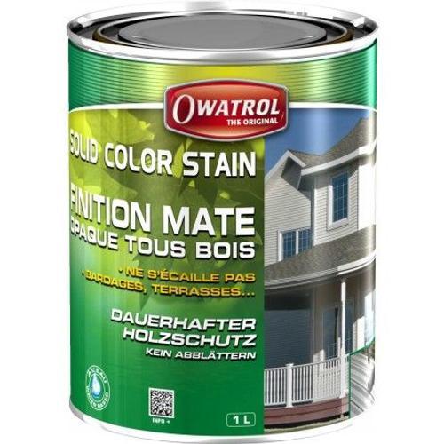 Peinture Solid Color Stain - rouge profond - 1 L