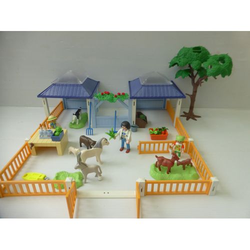 Playmobil Annexe De La Clinique Vétérinaire Parc Animalier Centre De Soins Des Animaux