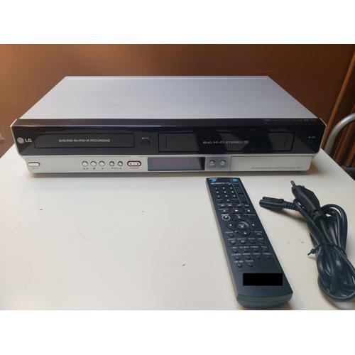 MAGNETOSCOPE LG C900 LECTEUR ENREGISTREUR K7 CASSETTE VIDEO VHS VCR 6 TETES  HIFI + TEL