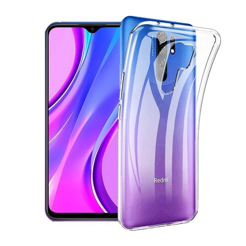 Coque Silicone Pour Xiaomi Redmi 9 6.53" Gel Ultraslim Et Ajustement Parfait - Transparent